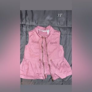 pink/purple jacket .